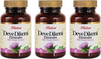 Balen Deve Dikeni Ekstraktı Kapsül 375 Mg 60 Kapsül X 3 Adet