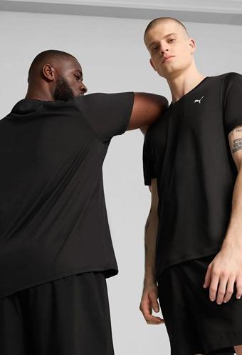 Puma Erkek M TAD ESS SOLID CAT TEE LC Spor T-Shirt - 52590801