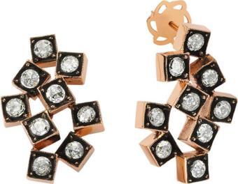Lilarote Pırlanta 0.55 Ct Elmas Küpe