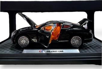 Can Ali Toys 1:24 Metal Model Koleksiyon Araba Bentey Siyah 21 Cm Cz140B
