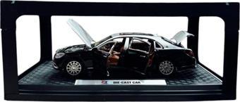 Can Ali Toys 1:24 Metal Model Koleksiyon Araba Mercedes S600 Siyah-Gri 21 Cm Cz137B