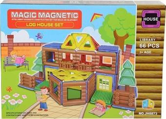 Kızılkaya Oyuncak Magic Magnetic 66 Parça Çiftlik Evi Manyetik Lego 8873