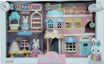 Mega Oyuncak Bay Dreamy Mini Tavşan Pastane Oyun Seti