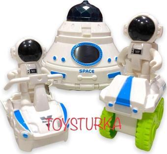 Toysturka Uzay Istasyonu Seti 3 Lü Oyuncak Uzay Seti