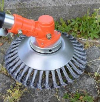 Hsgl Tırpan Başlığı Beton Üstü Kıyı Temizleme 8 '' Çelik Telli Universal