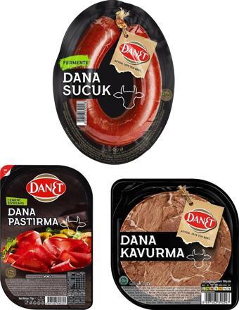 Dana Sucuk-Pastırma-Kavurma 3 lü Lezzet Paketi