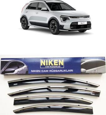 Kia Niro Kromlu Cam Rüzgarlığı Niken 2016-2021 arası uyumlu