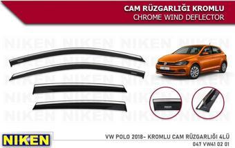 Vw Polo Kromlu Cam Rüzgarlığı Niken 2018+