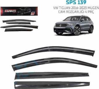Vw Tiguan Mugen Cam Rüzgarlığı 2016-2023 arası 4'lü Sunplex
