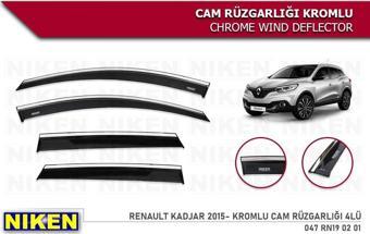 Renault Kadjar Kromlu Cam Rüzgarlığı Niken 2015+