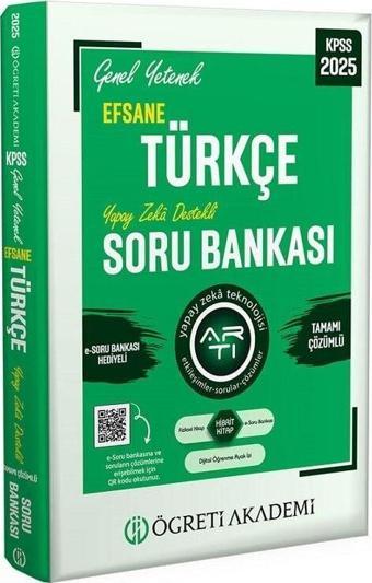 Öğreti 2025 KPSS Türkçe Efsane Soru Bankası Çözümlü Öğreti Akademi - Öğreti Akademi