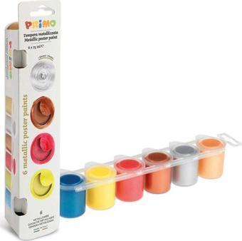 Primo Metalik Poster Boya 6x25ml