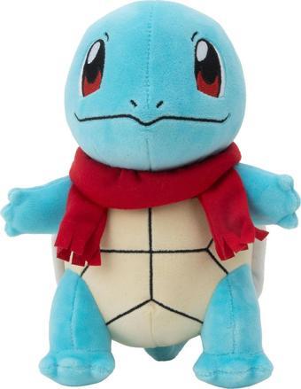 Pokemon Pelüş Figür Yılbaşı Serisi - Squirtle 20 cm PKW3102