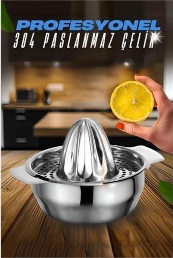 ModaCar Limon Sıkacağı 304 Paslanmaz Çelik Meyve Sıkacağı  Profesyonel
