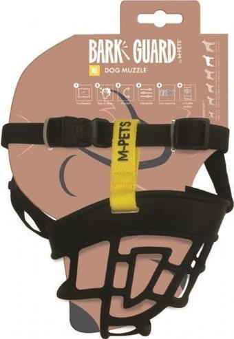 M-Pets Bark Guard Ağızlık (XL) Black/Yellow