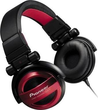 Pioneer Mühürlü dinamik stereo kulaklıklar Kırmızı SE-MJ732-R