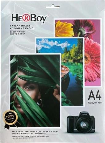 Herboy Parlak Fotoğraf Kağıdı 210x297 (A4) 240gr (20 Adet)