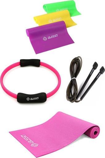 BUSSO DELUXE 4'lü PİLATES SETİ