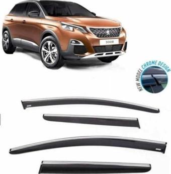 Peugeot 3008 Kromlu Cam Rüzgarlığı 2016-2023 arası Sunplex