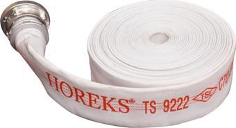 5" İÇİ KAUÇUK BEYAZ 30 METRE YANGIN HORTUMU TS 9222 - TS EN 14540 BELGELİ HORTUM TdrTR