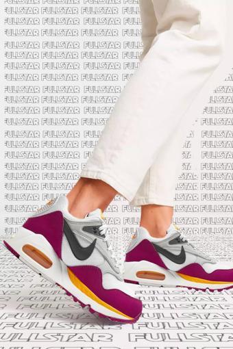 Nike Air Max Correlate White Multi Color Sneaker Unisex Günlük Spor Ayakkabı Beyaz
