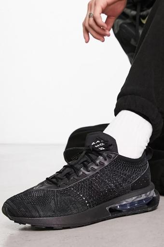 Nike Air Max Flyknit Racer Sneaker Black Örgü Saya Günlük Spor Ayakkabısı Siyah
