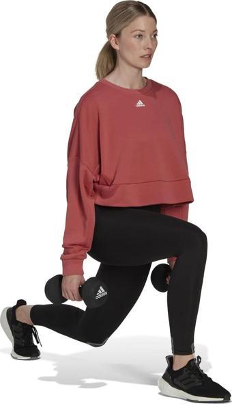Adidas HM8711 W Stdio Swt Kadın Sweatshirt