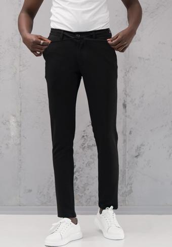 Slimfit Armürlü Full Likralı Esnek Beli Lastikli Yazlık Jogger Pantolon 