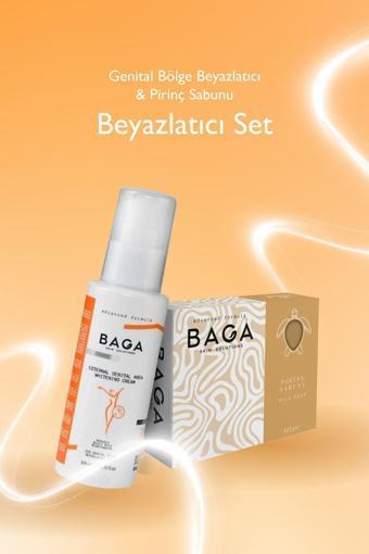 Beyazlatıcı Set Genital Bölge Beyazlatıcı & Pirinç Sabun