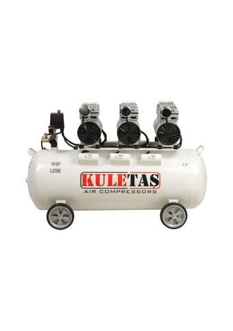 Kuletaş 3 Hp 8 Bar Süper Sessiz + Yağsız Kompresör 100 L