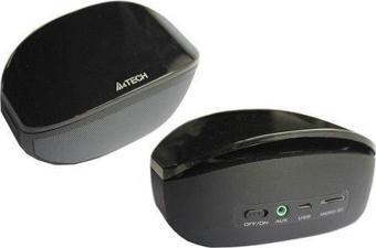 Bluetooth Şarj Edilebilir Stero Hoparlör 2x3W Siyah BTS-05