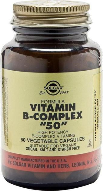 Vitamin B-complex 50 50 Kapsül