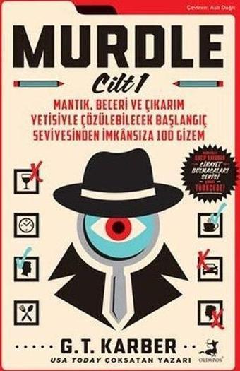 Murdle Cilt 1 - Cinayet Bulmacaları Serisi - G.T Karber - Olimpos Yayınları