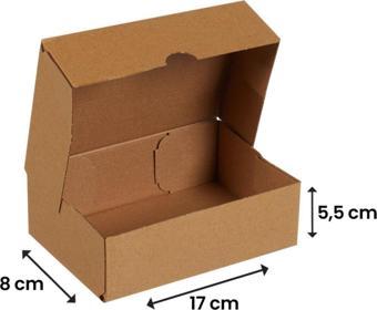 Packanya 17X8X5,5-25 Adet Kesimli Karton Kutu - Internet Ve Kargo Kutusu