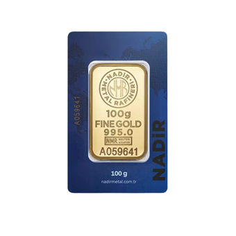 100 GR 24 Ayar NadirGold Gram Altın