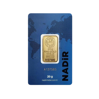 20 GR 24 Ayar NadirGold Gram Altın