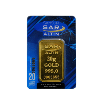 20 GR 24 Ayar SAR Gram Altın