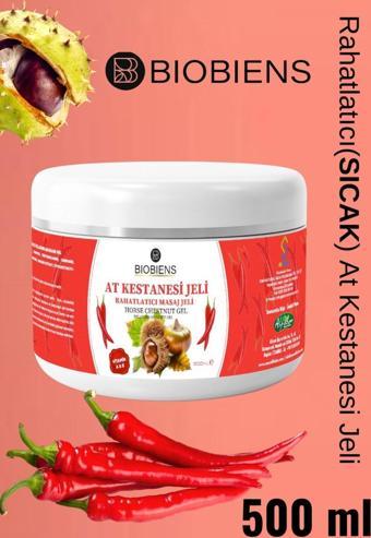 Biobiens Sıcak At Kestanesi Jeli Rahatlatıcı Masaj Jeli 500 Ml