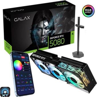 GALAX GeForce RTX 5080 1-Click OC 16GB GDDR7 256 Bit DLSS 4 Ekran Kartı (58NZN6MDBBOC)