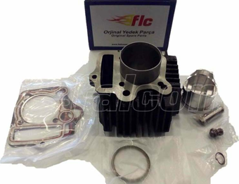 FALCON SİLİNDİR PİSTON KOMPLE Q50 SİYAH-CUB-MAGİC FLC #FLC00100100