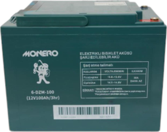 MONERO 12V - 100 AMPER (230*150*180 MM)  E-BIKE AKÜ #60327