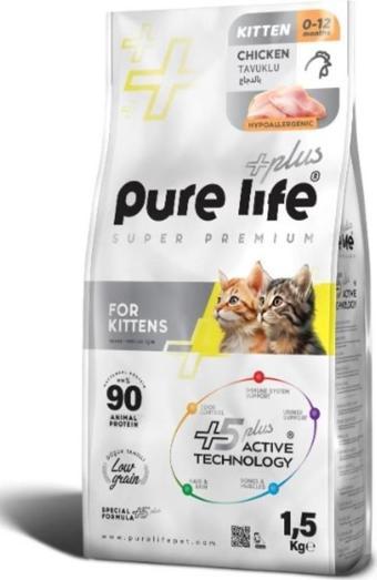 pure life Plus Tavuklu Yavru Kedi 1.5 kg