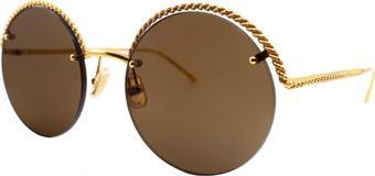 BOUCHERON 0057S 002 56-21 Unisex GÜNEŞ GÖZLÜĞÜ