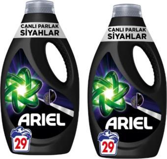 Canlı Parlak Siyah Sıvı Çamaşır Deterjanı 58 Yıkama (29x2)