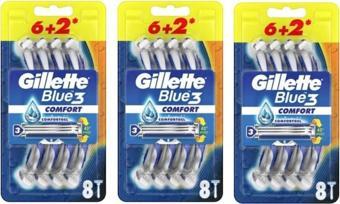 Blue3 Comfort Tıraş Bıçağı 24 Adet