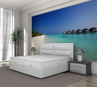 Gupto Sandıklı Baza Başlık Set 150*200