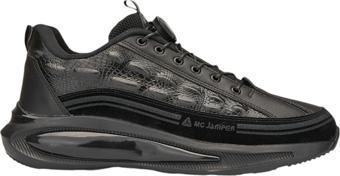 Günlük Erkek Sneaker Bağcıklı Kalın Tabanlı Oval Burunlu Süet Detaylı Spor Ayakkabı 2250