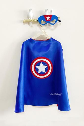 Pelerin Maske Set Captain America