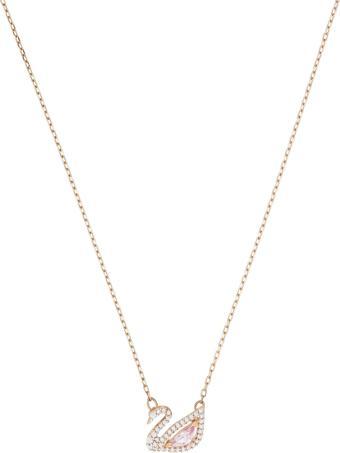 5469989 Swarovski Kolye Dazzling Swan:Necklace Czmo/Ros