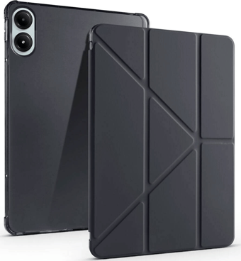 Redmi Pad Pro 12.1 Xiaomi Uyumlu Tablet Kılıf Kalem Bölmeli Uyku Modlu Standlı Trifolding Kılıf